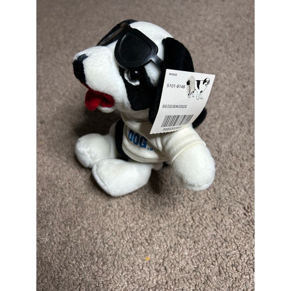 NWT Big Dogs Sportswear Bad Dog Bean Doggie St. Bernard Plush Advertisement